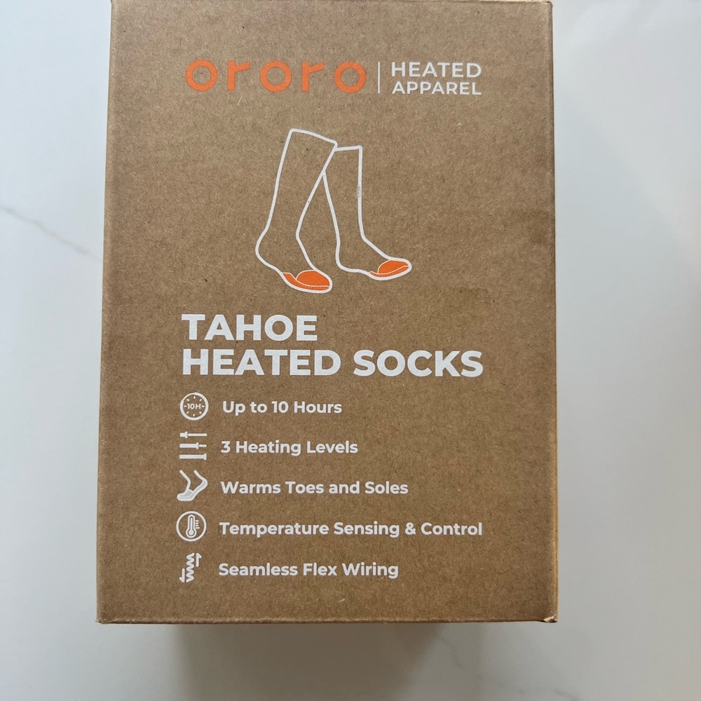Tahoe Heated Socks - Black
